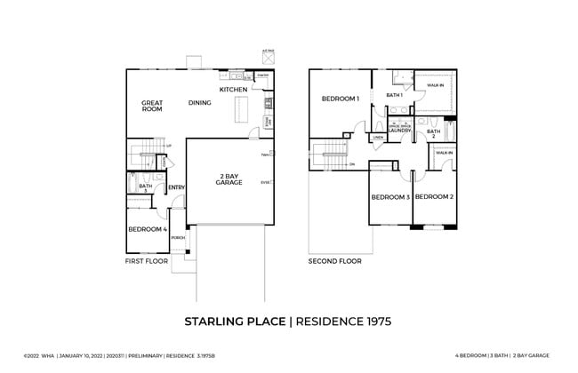 Floorplan - Maple at Starling Place