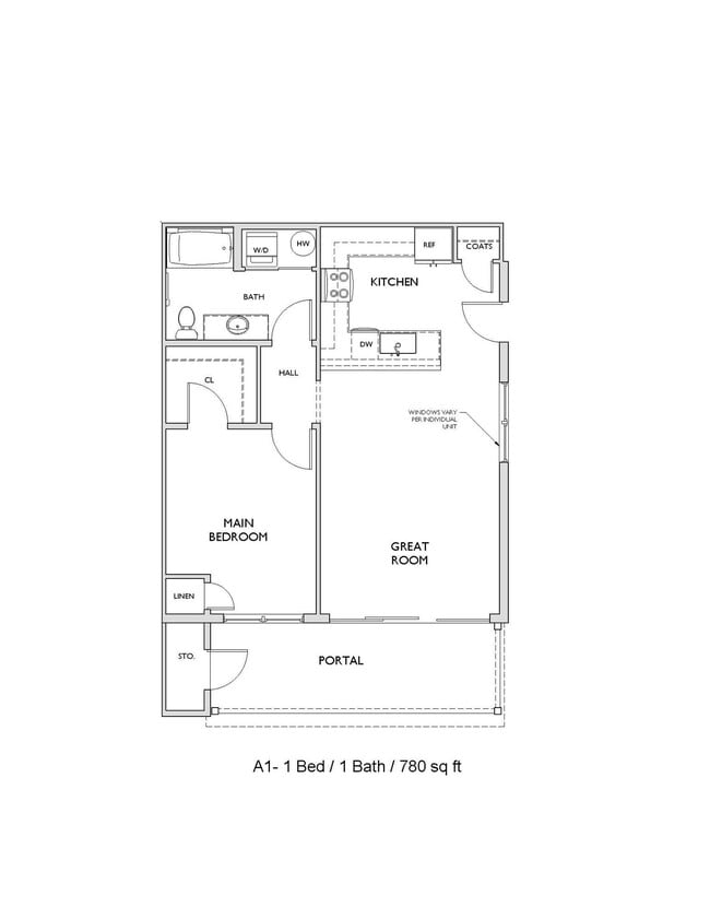 Floorplan - Acequia Lofts