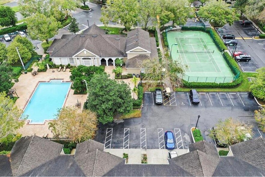 Ariel View Pool and Hottub - 13025 Mulberry Park Dr