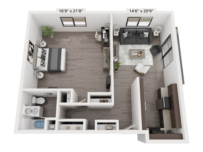 Floorplan - Archer Tower