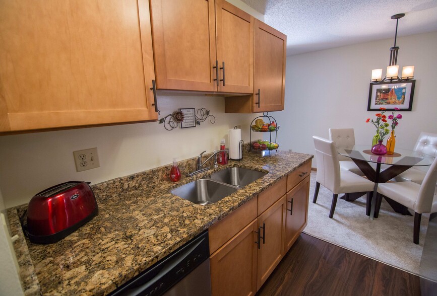 One Bedroom-Kitchen - Brier Creek Apartments