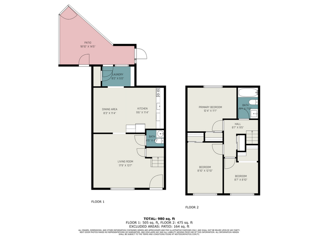 Floor plan - 4502 Everett Ct