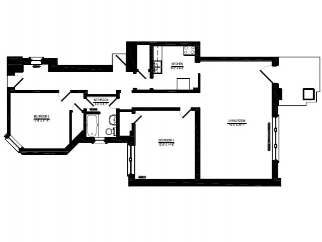2BR/1BA - 5474-5480 S. Hyde Park Boulevard