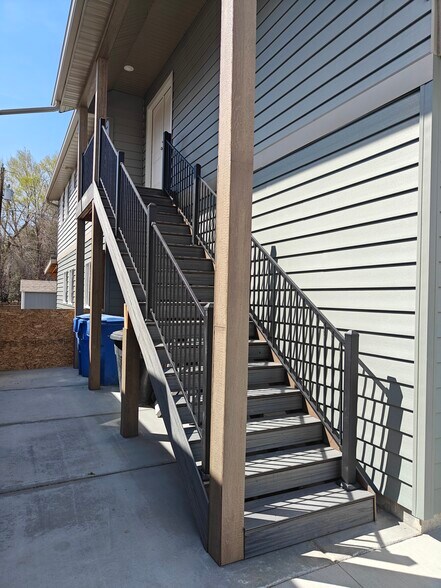 Stairs to Unit - 6662 S Highland Dr