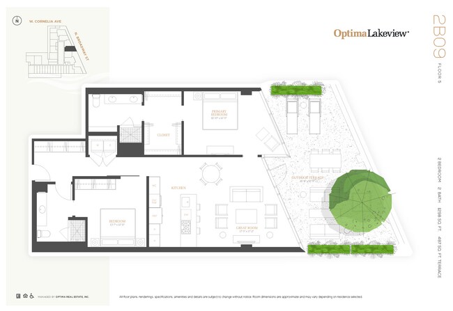 Floorplan - Optima Lakeview