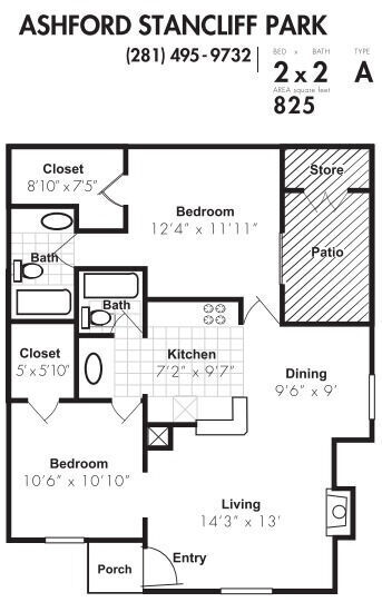 Floorplan - Ashford Stancliff Park