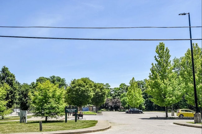 View of Park from front porch - 2611 N Kinser Pike