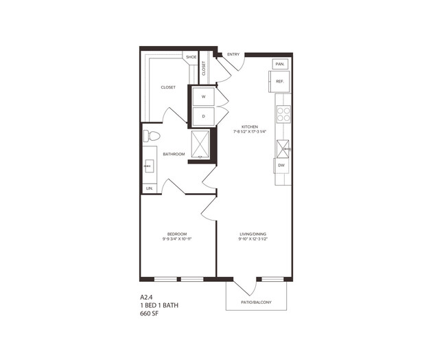 Floorplan - The Boheme