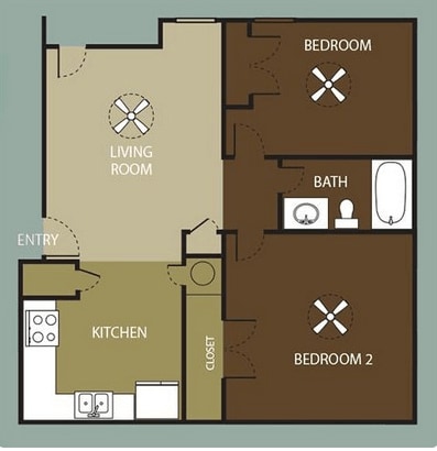 Floorplan - Cimarron Court