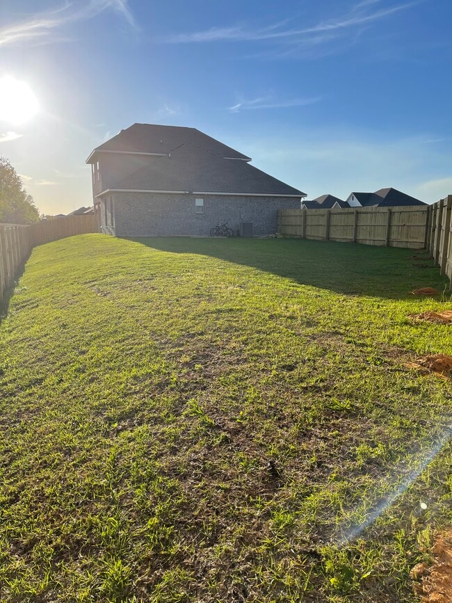 Back Yard - 1000 Dalton Cir