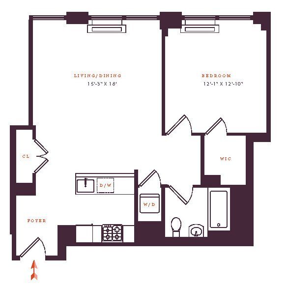 Floorplan - The Nathaniel