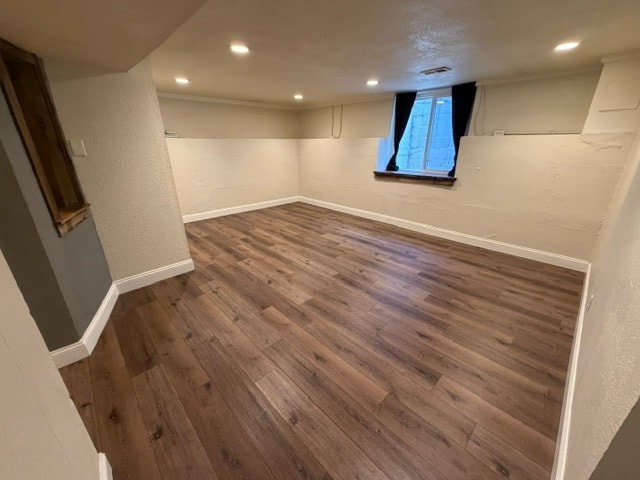 Family room, spacious, egress window, LED recessed lighting. Wired for 5g - 2261 Newark st