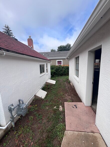 Outside Between Cottage and Garage - 1824 E San Rafael St