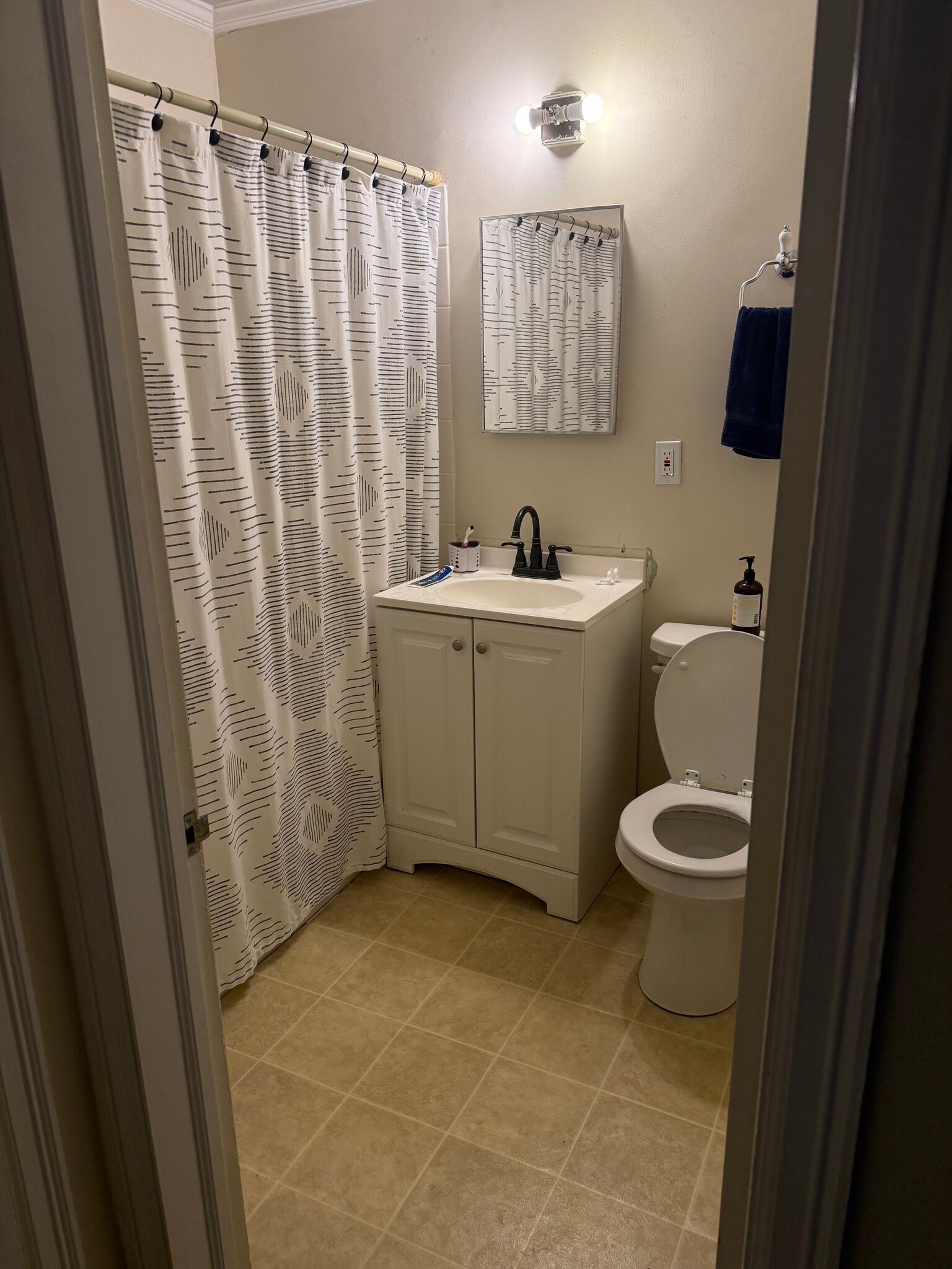 updated bathroom - 112 Fairfield Ln