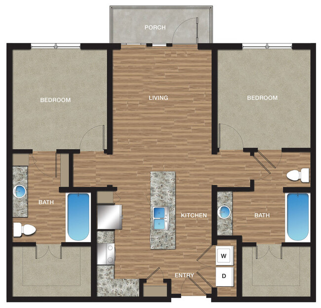 Floorplan - Crest at Las Colinas Station