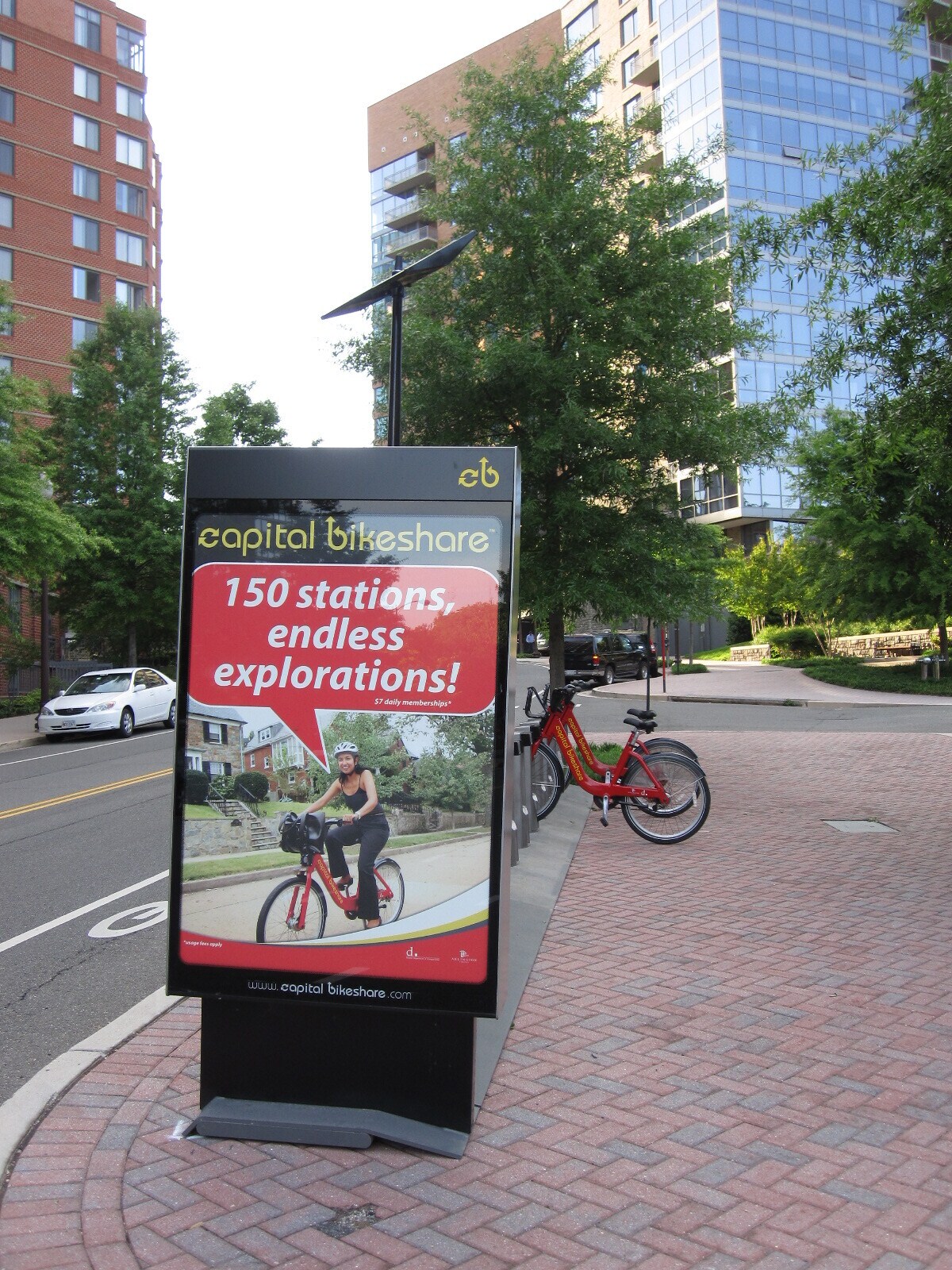 Bike Rentals right outside of Building - 2001 15th St North