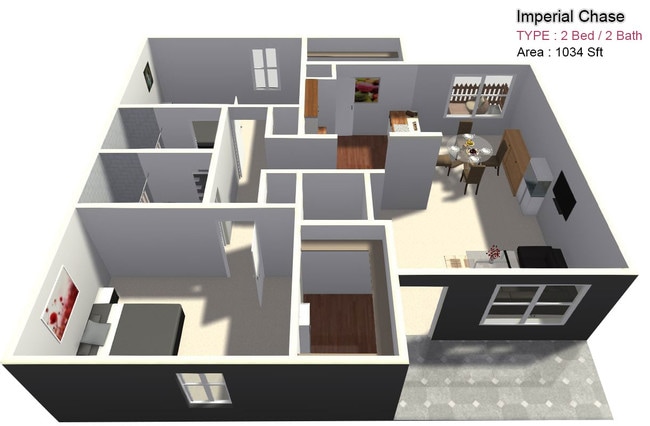 Two Bed / Two Bath - Imperial Chase