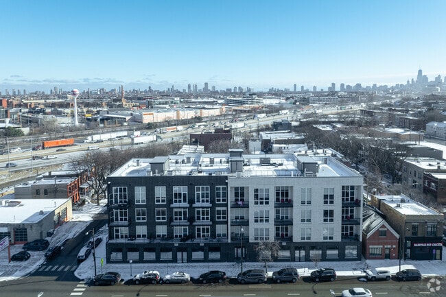 Aerial Photo - 2435 N Western Ave