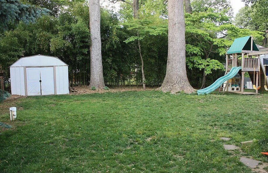 Fenced Backyard (playground has been removed) - 1123 Little Magothy Vw