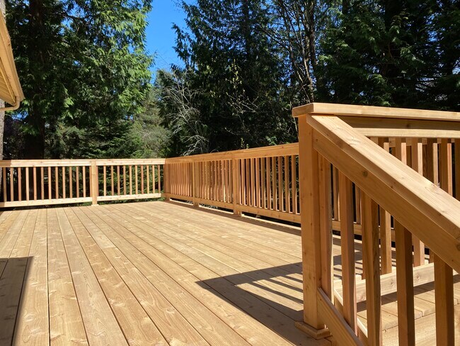 Backyard deck - 840 Cherry Ave NE