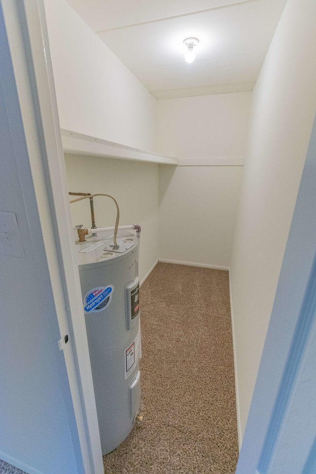 Sample Bedroom Closet - Caln East Apartments