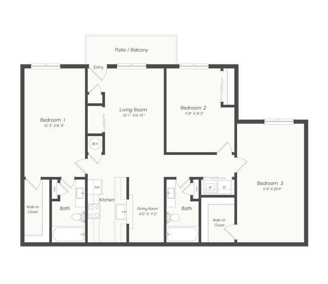 Floorplan - Alma North Plaza II