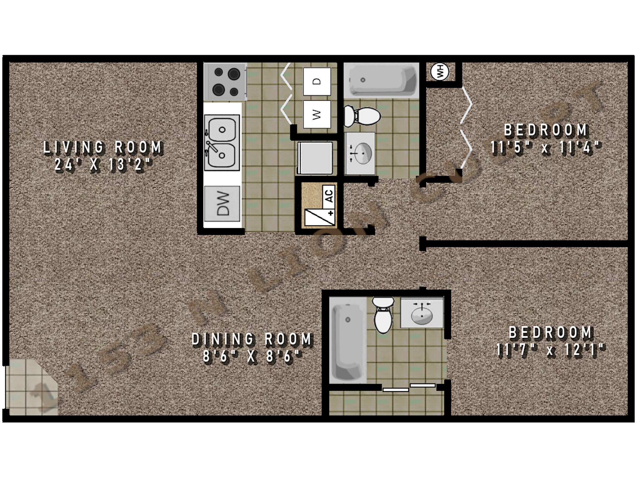 Floor Plan - 1151 N Lion Cub Pt