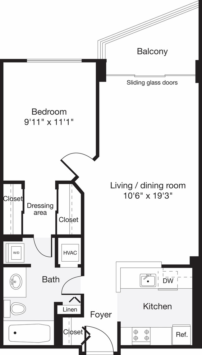 Floorplan - 2501 Porter