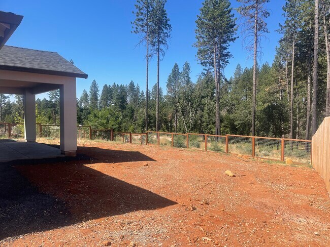 We are in the process of landscaping the backyard - 6639 Dolores Dr