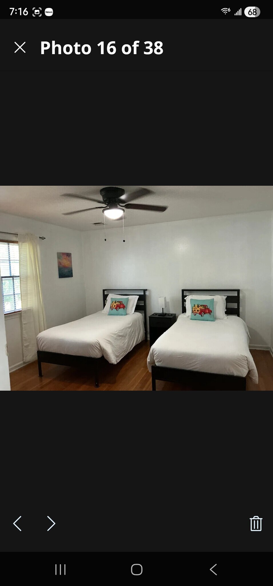 twin bedroom - 116 Cardinal Dr