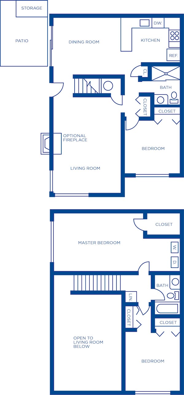 Floorplan - Harpers Point Apartments*