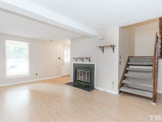 Living Room With Steps Upstairs - 4105 Iver Johnson Dr