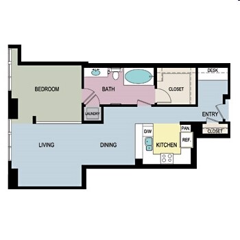 1BR/1BA - 717 Olympic