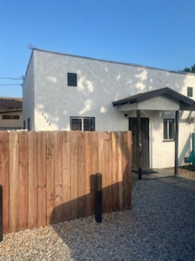 Front entry of apartment - 6826 Perry Rd