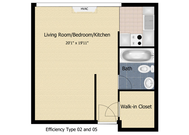 Floorplan - Tabco Towers Senior Housing