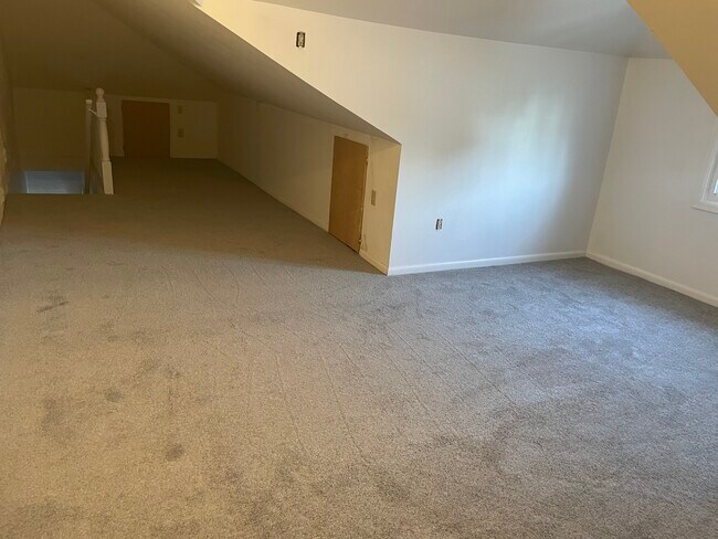 Finished Attic stairway - 7625 River Rd