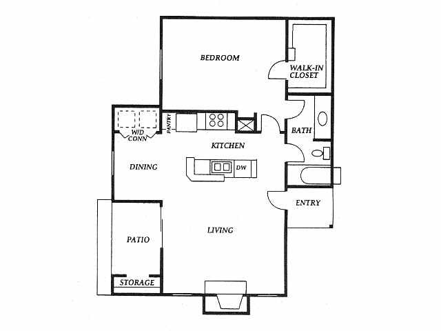 Floorplan - Cozumel Apartments