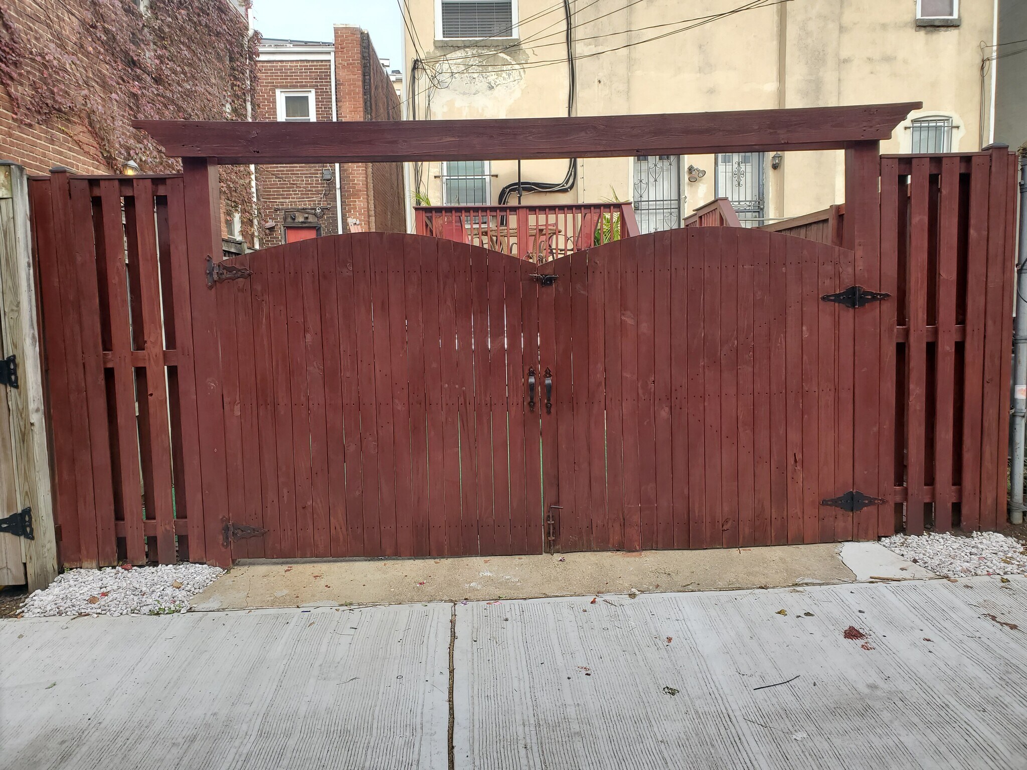 Back Entrance - Enclosed patio area - 84 Q St NW