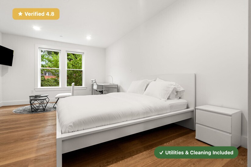 Building Photo - New RoostUp Furnished Private Bedroom with Ensuite Bath in the Mission Hill Neighborhood of Boston!