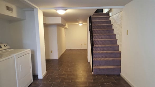 Finished Basement View #1 - 2632 Oakford St