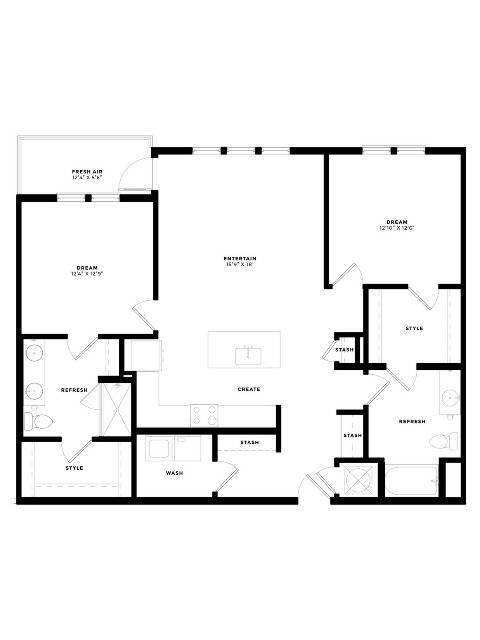 B4-1 Floor Plan - Tributary Rise