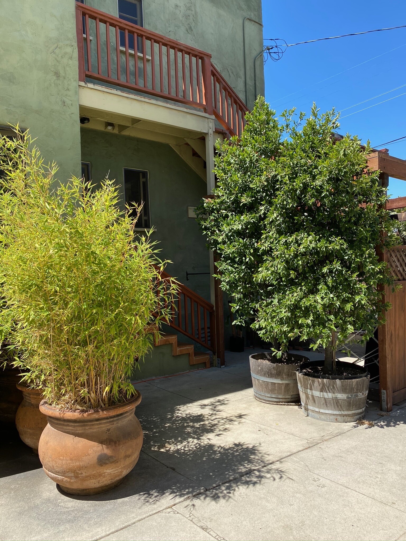 Back Entry Provach / Side of Home - 855 S Curson Ave