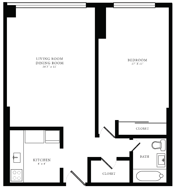 Floorplan - 1350 North Lake Shore Drive