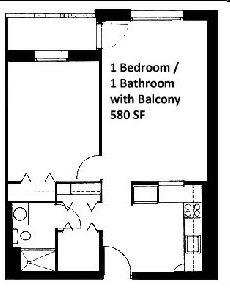 1BR/1BA - Brooks Landing