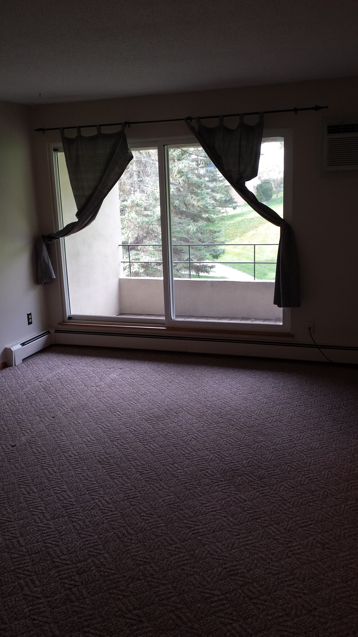 Looking out Living Sliding door to deck - 1923 Viking Dr NW