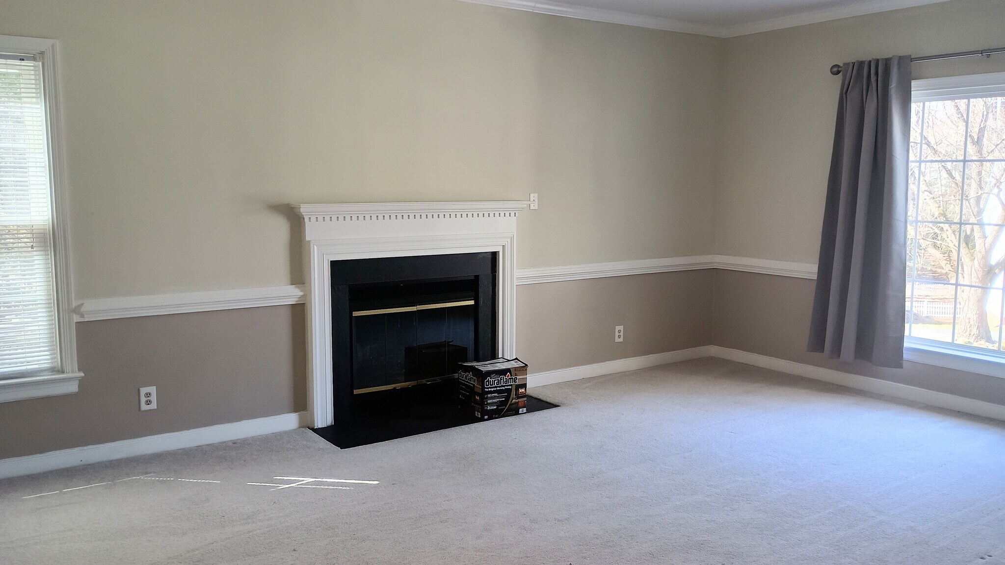 Fire place in family room - 5505 Standing Oak Pl