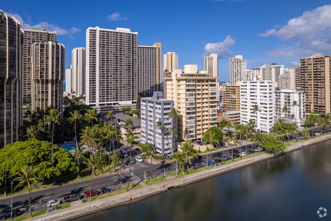 Aerial Photo - Ala Wai East