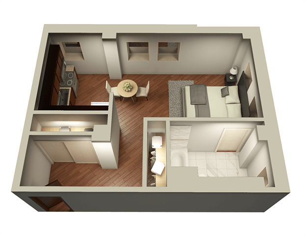 Floorplan - Somerset Place Apartments