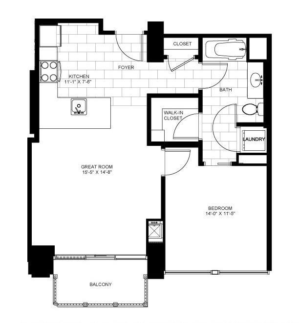 Floorplan - Flair Tower