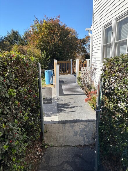 driveway to rear entrance - 183 Walnut Hill Rd